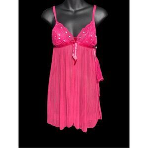 NEW WITH TAGS FRENCH AFFAIR EUPHORIE PUSH-UP BODYSUIT LACE AND MESH BABYDOLL AND